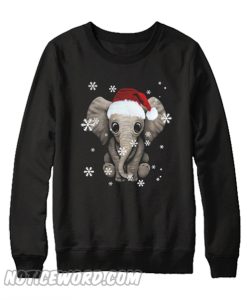 Elephant Christmas Ugly Sweatshirt