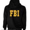 FBI Back Hoodie