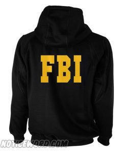 FBI Back Hoodie