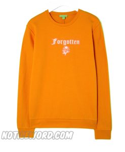 Forgotten Rose Orange Sweatshirt