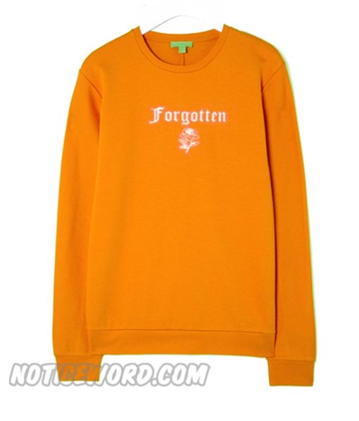 Forgotten Rose Orange Sweatshirt