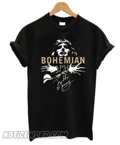 Freddie Mercury bohemian rhapsody T-shirt from Noticeword