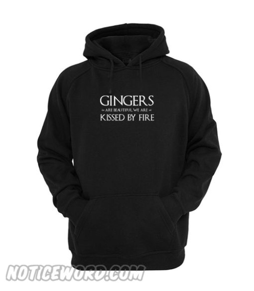 Gingers Kissed by Fire Hoodie