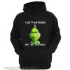 Grinch Christmas I See Dumb People They Are Everywhere Hoodie