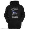 I work to support my son’s motocross addiction hoodie