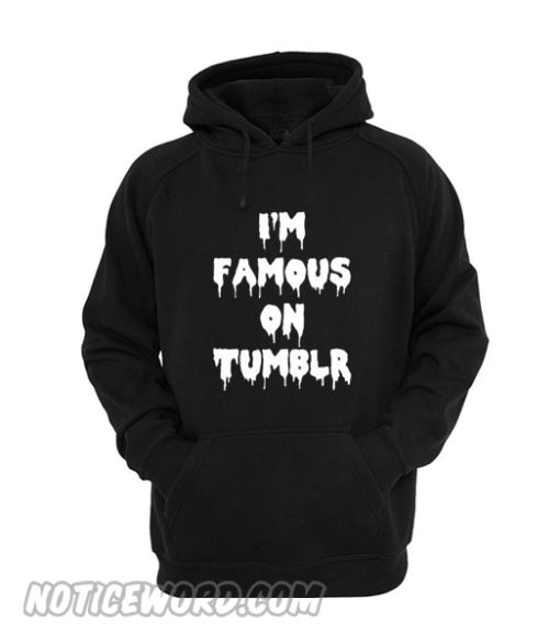 I'm Famous On Tumblr Hoodie