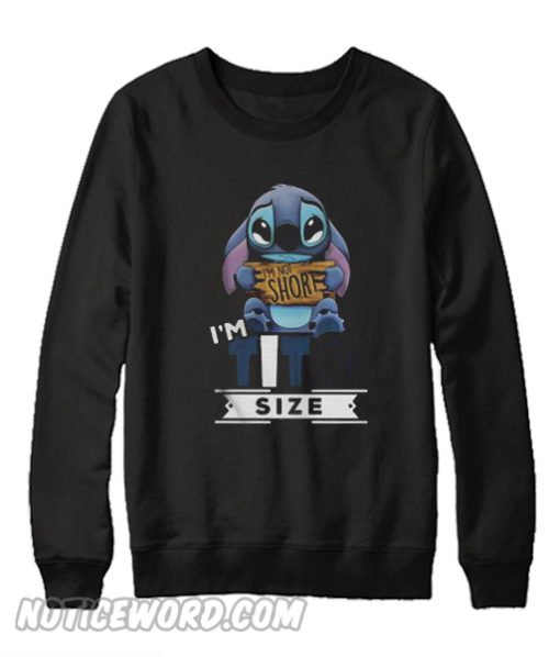 I’m Not Short I’m Stitch Size Sweatshirt