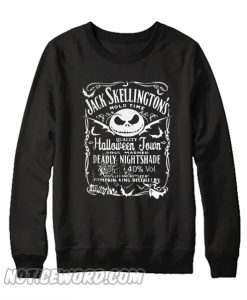 Jack Skellington’s mold time quality halloween town soul mashed Sweatshirt