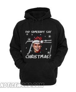 Jim Carrey Dumb did somebody say Christmas Hoodie