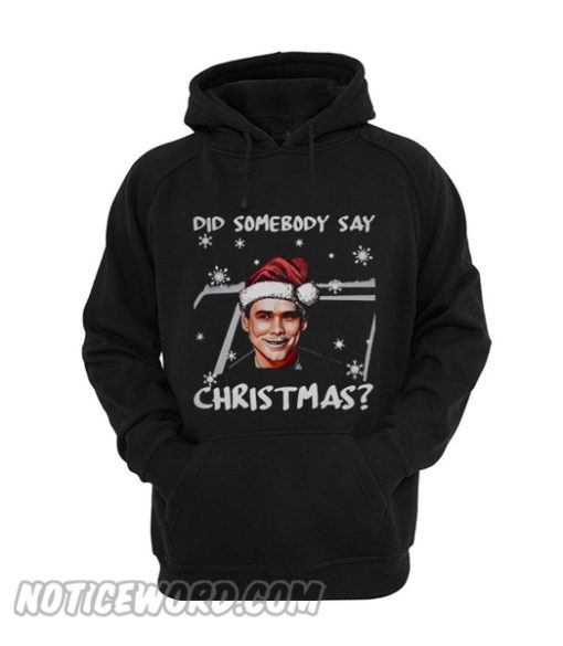 Jim Carrey Dumb did somebody say Christmas Hoodie