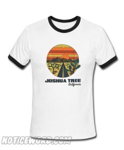 Joshua Tree California Ringer Shirt