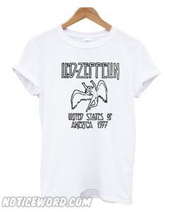 Led Zepellin USA 1977 T Shirt