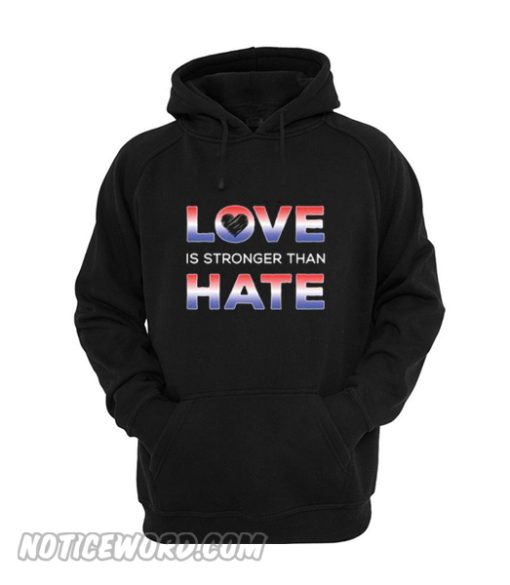 Love is Stronger Than Hate America Youth Hoodie