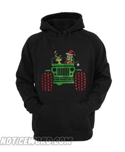 Max And Grinch Jeep Hoodie