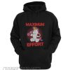 Maximum Effort Unicorn and Deadpool Hoodie