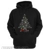 Merry Christmas wine Christmas tree Hoodie