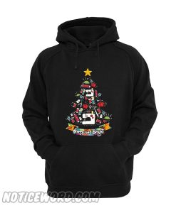 Merry and Bright Christmas tree Hoodie