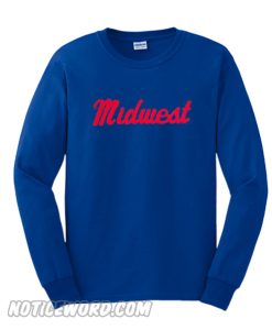 Midwest Unisex Flock Sweatshirt