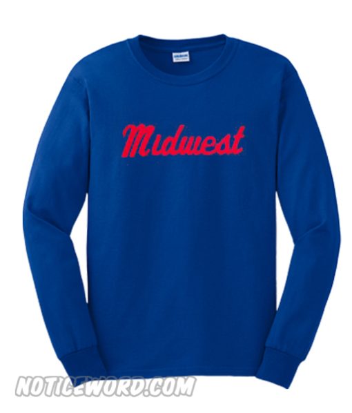 Midwest Unisex Flock Sweatshirt