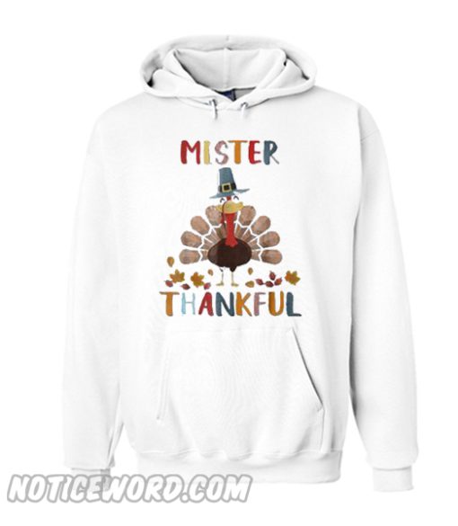 Mister Thankful Turkey Thanksgiving Hoodie