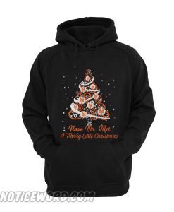 New York Mets have Mr Met a merry little Christmas Tree Hoodie