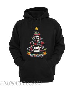 Official Merry and Bright Christmas Tree Hoodie