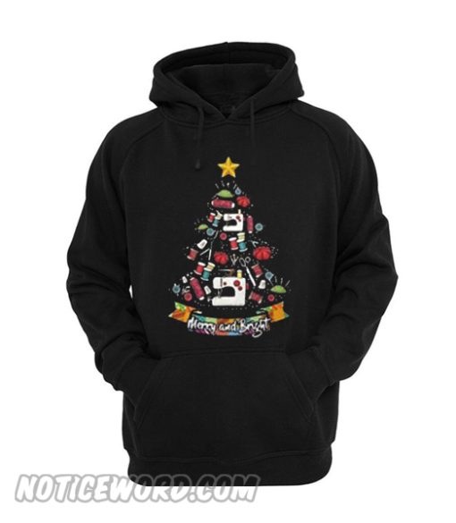 Official Merry and Bright Christmas Tree Hoodie