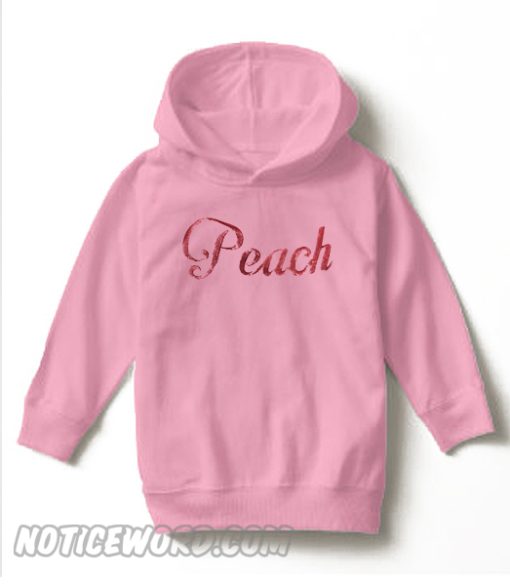 Peach Pink Hoodie