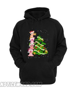 Pigs Christmas Tree Hoodie