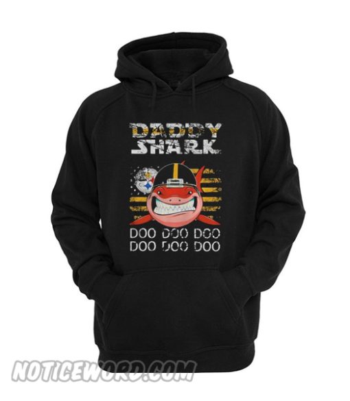 Pittsburgh Steelers Daddy Shark Doo Doo Doo Hoodie