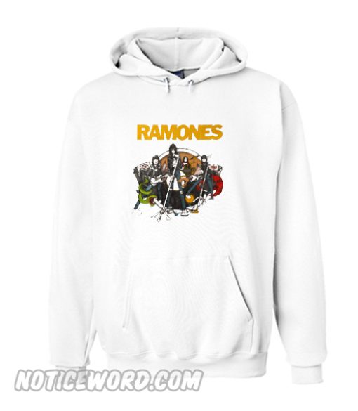 Ramones Live Cartoon Vintage Hoodie