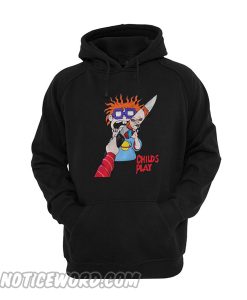 Rugrats scary Chucky Doll with knife child’s play Hoodie