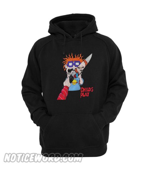 Rugrats scary Chucky Doll with knife child’s play Hoodie