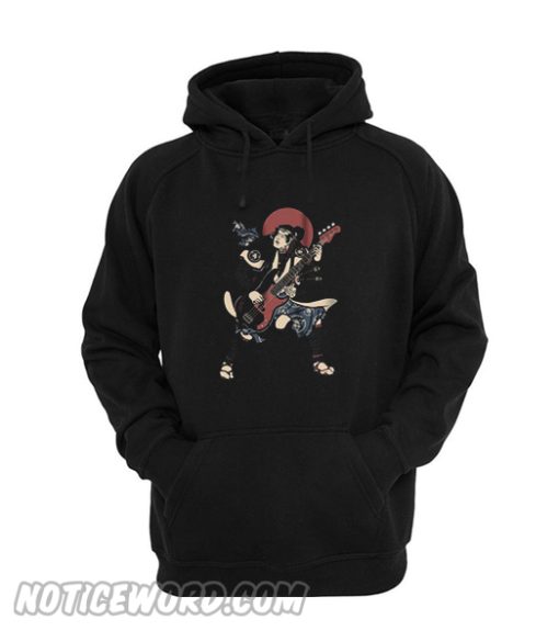 Samurai guitar Hoodie