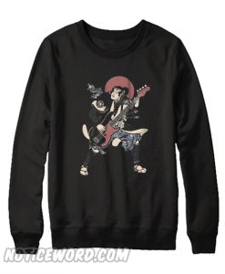 Samurai guitar Sweatshirt