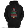 Santa hat the best way to spread Christmas Cheer is teaching Science Hoodie