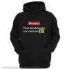 Skreetcar your boyfriend’s car runs on 87 Hoodie