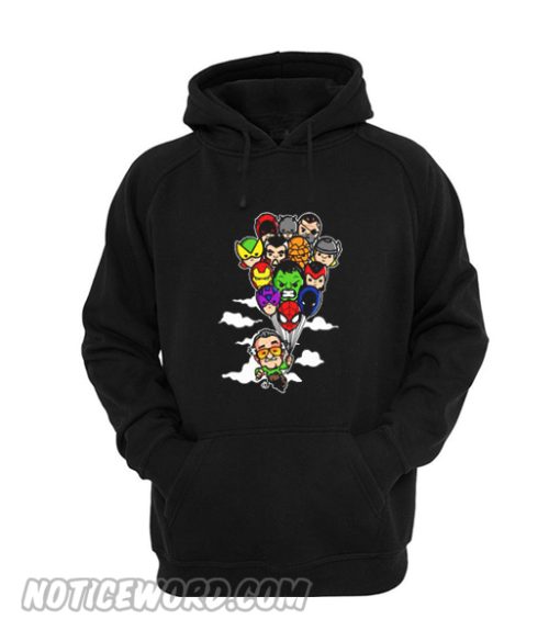 Stan Lee Heroes Ballon Up Hoodie