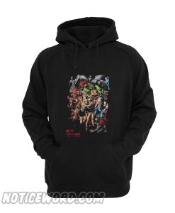 Stan Lee with avenger characters and fan graphic Hoodie