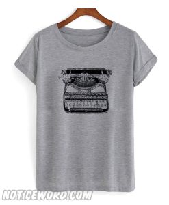 Typewriter Birds T Shirt