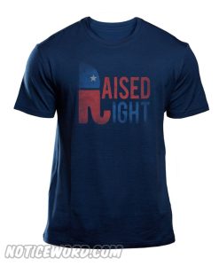 Vintage Raised Right Republican T-Shirt