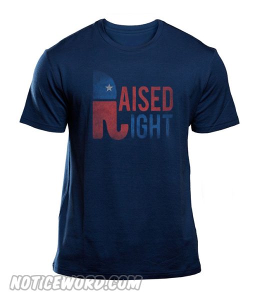 Vintage Raised Right Republican T-Shirt