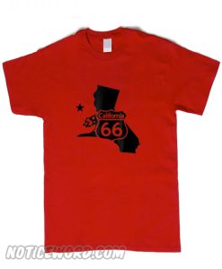 Xeire USA Route 66 Sign California T-Shirt