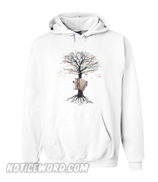 Accordion Musical Tree Hoodie