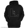 Black Smoking Girl Hoodie