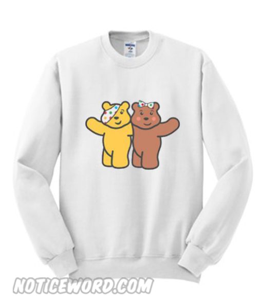 Blush & Pudsey Bear Children In Need Sweatshirt