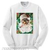 Cat Smoking Ugly Christmas Sweatshirt