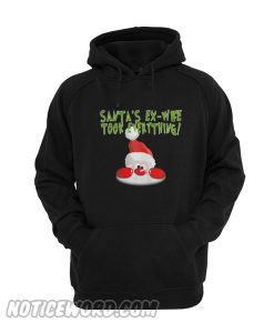 Christmas Grinch Santa Claus Hoodie