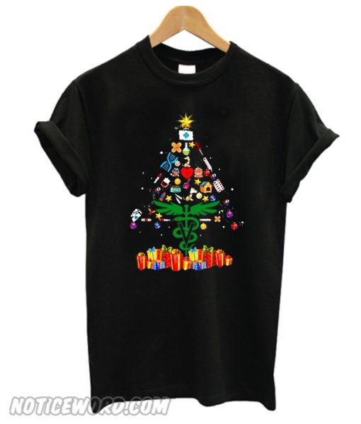 Christmas Nurse Tree Unisex adult T shirt