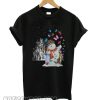 Christmas snowman and butterflies T shirt